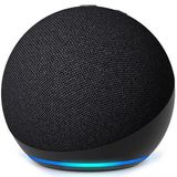 Smart Speaker Amazon Echo Dot 5a. Geração Assistente Virtual Alexa Com Wi-fi E Bluetooth - Preto