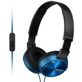 Fone De Ouvido Com Fio Sony Mdr-zx310apbz Com Microfone E Cabo De 1,2 Metros