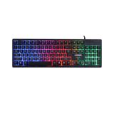 Teclado Gamer C/ Fio Kross Njord Membrana Led Rgb Ke-kg105