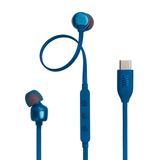 Fone De Ouvido Intra-auricular Jbl Tune 310c, Usb, Azul Jbl