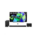 Combo Smart Tv Lg Oled Evo C3 83 4k 2023 + Home Theater Lg S95tr