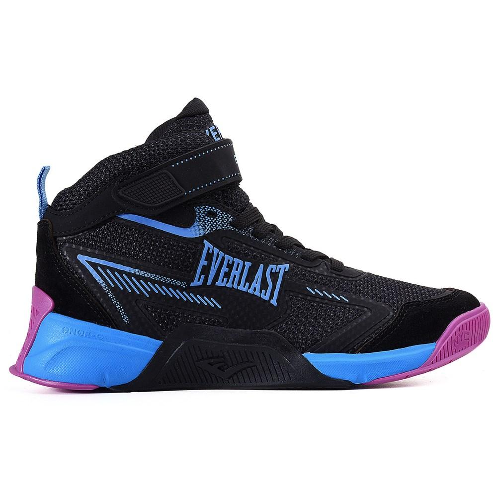 Tenis Everlast Jump Pro Preto/roxo 035