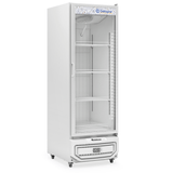 Freezer/conservador Vertical Conveniência Para Sorvetes Gpf-57 Lp Br Gelopar - Branco 578l Inverter  Led Perimetral -16° A -20°c 220v Gelopar