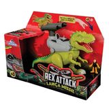 Dinossauro Rex Attack Lança Míssil - Adijomar - Adijomar