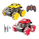 Carro De Controle Remoto Stunt - 7 Funções - Cores Sortidas - Wellkids Well Kids