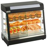 Vitrine Eletrica Profissional Com 3 Bandejas E Fundo Iluminado, 110v 1200w Vevor