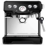 Cafeteira Eletrica Programavel Expresso Automatico Com Vaporizador, Aco Inoxidavel 1650w Prateada, 110v, Breville Bes840bsxl, Prateado