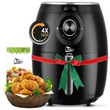 Fritadeira Eletrica Airfryer 5l De Capacidade E Temporizador, 1700w, Com, Com, 110v, Uten Hf 155 C, Preto