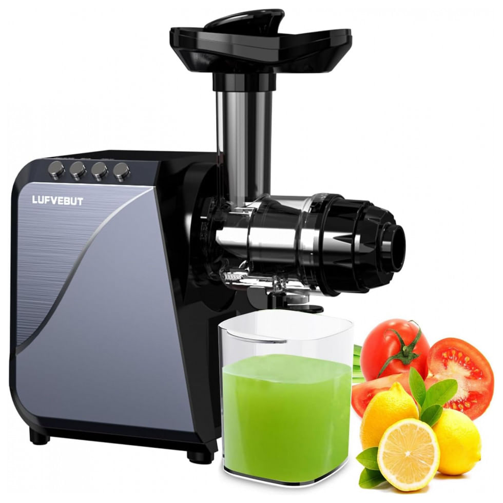 Centrifuga De Frutas E Legumes Com Alto Rendimento, 110v 250w, Lufvebut, Cinza