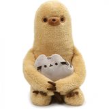 Pelucia Bicho Preguica E Pusheen 33 Para Criancas Maiores De 1 Ano, E, Gund 4061309 6050644, Marrom