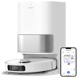 Aspirador De Po Robo Dreametech L10s Com Conexao Via App Wi Fi, Auto Esvaziamento E Mapeamento Multinivel, 110v, Branco