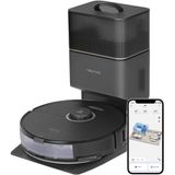 Aspirador De Po Robo Com Esfregao Controlado Por App E Succao Forte 6000pa, 110v, Roborock S8, Preto