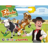 Livro Blocão De Colorir A Fazenda Do Zenon - Colorindo A Fazenda