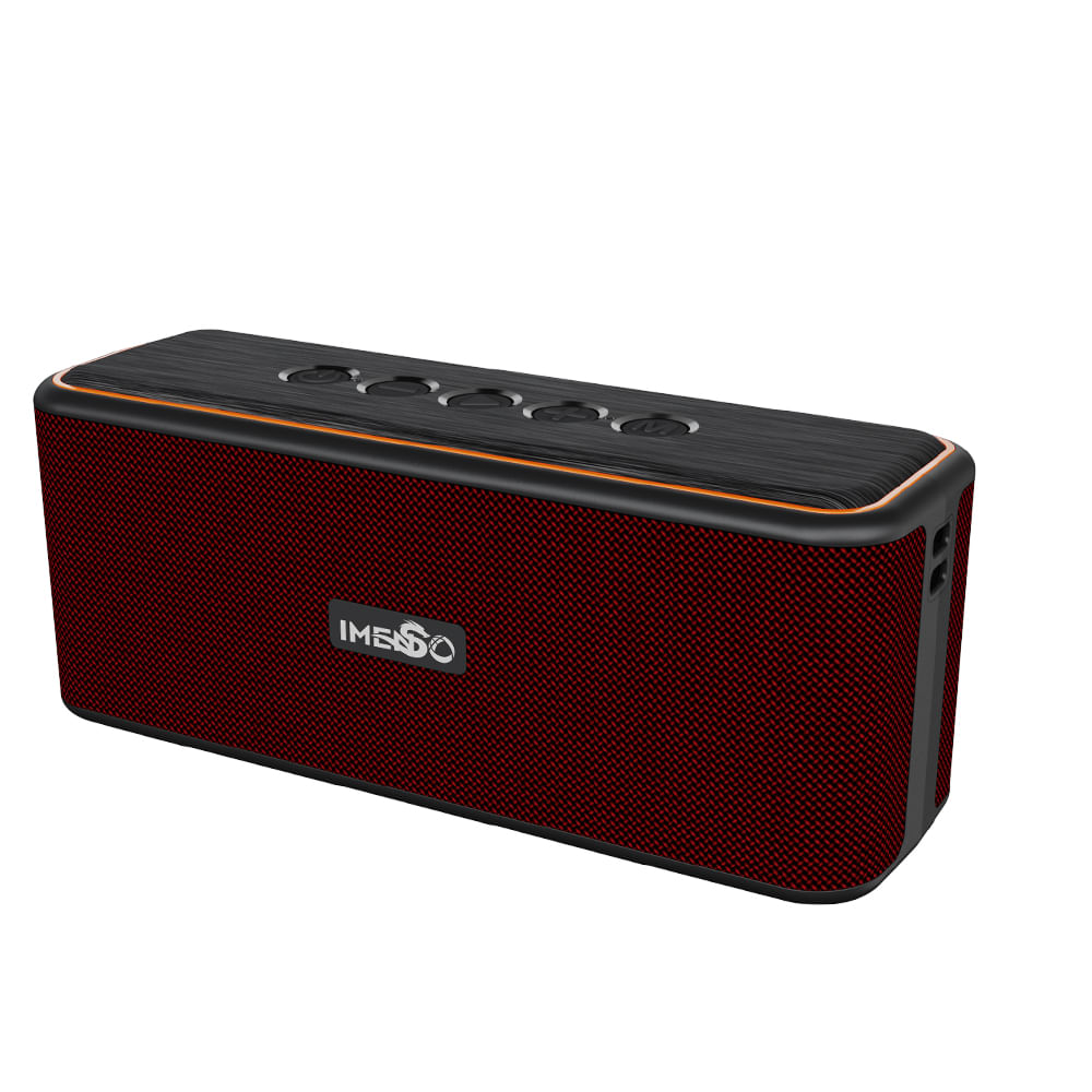 Alto-falante Bluetooth Imenso Outdoor Portátil Vermelho