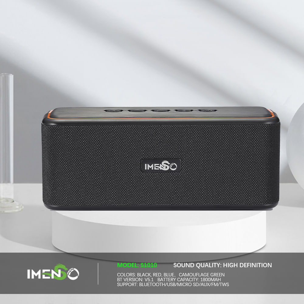 Alto-falante Bluetooth Imenso Outdoor Portátil Verde