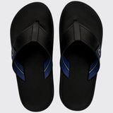 Chinelo De Dedo Urbano Masculino Cartago Siema Iv 12398 - Preto/preto/azul - 41