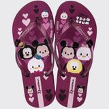 Chinelo De Dedo Infantil Meninas Ipanema Disney Joy 27319 - Rosa/rosa Glitter - 23