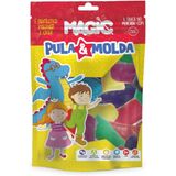 Massa Pula E Molda 15 Cores Sortida 150g Magic