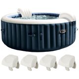 Spa Inflável Hidromassagem Com 4 Almofadas De Cabeça, Intex Purespa, Azul