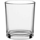 Jogo 6 Copos Água Suco Baixo Home&amp;co Vidro 220ml 8x7x7cm Transparente