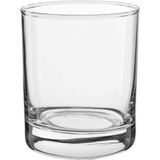 Jogo 6 Copos Drink Baixo Home&amp;co Vidro 290ml 9x8x8cm Transparente