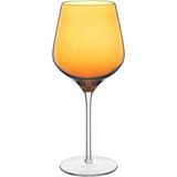 Jogo 2 Taças Água Vinho Home&amp;co Ballet Vidro 540ml 23x10x10cm Âmbar