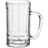 Caneca Cerveja Home&amp;co Vidro 410ml 13x7x7cm Transparente