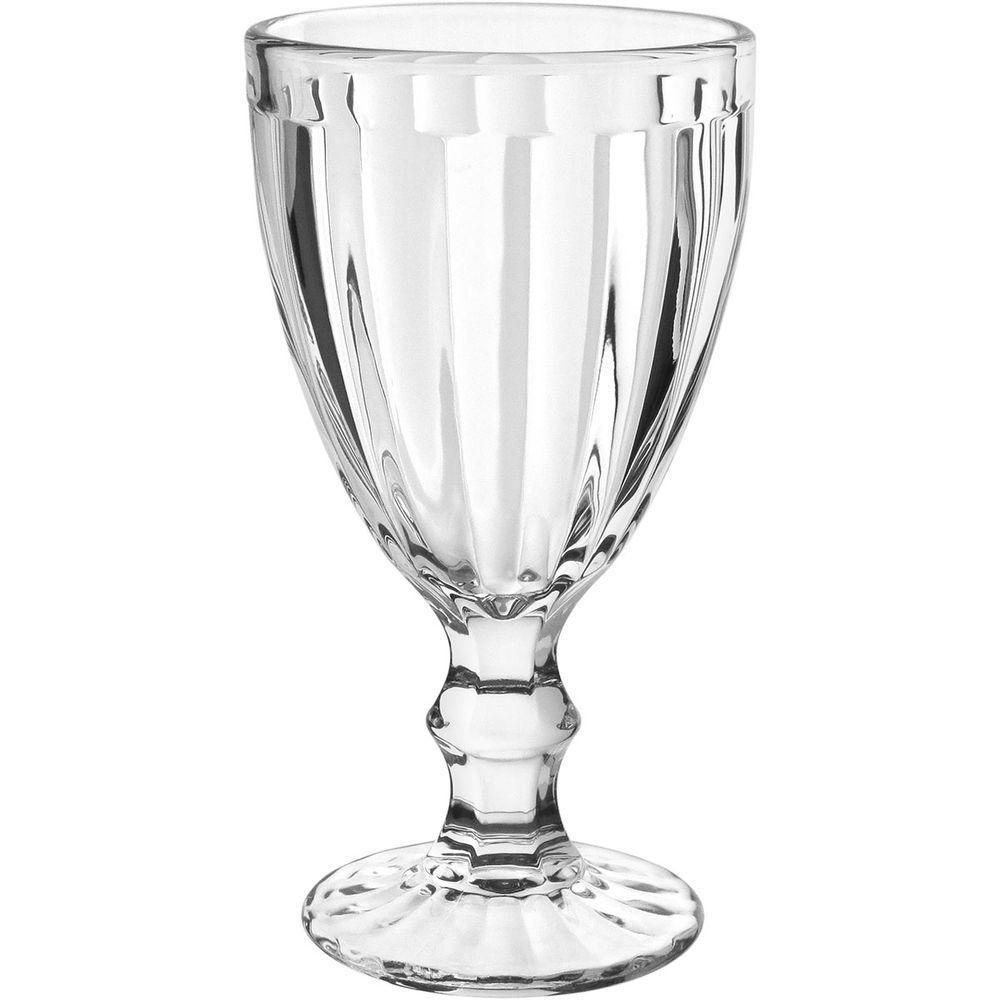 Jogo 6 Taças Água Vinho Home&amp;co Eco Crystal 260ml 16x8x8cm Transparente