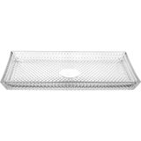 Prato Para Servir Retangular Home&amp;co Vidro 3x33x18cm Transparente
