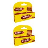 Kit 2 Carmed Hidratante Labial Sabor Cereja Blister 10g Cada