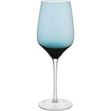 Jg 2pç Taça Vinho Home&amp;co Ballet Vidro 460ml 24x9x9cm Azul