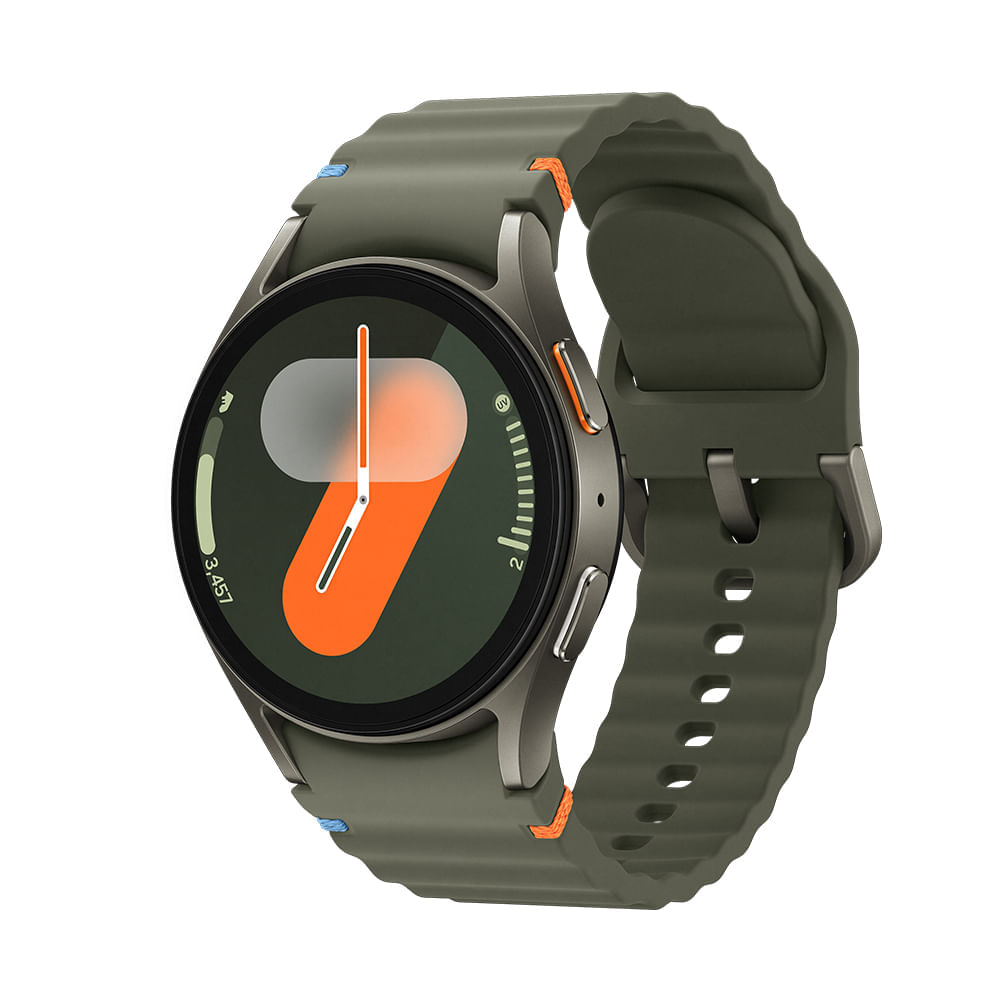 Samsung Galaxy Watch7 Smartwatch 40mm Lte, Galaxy Ai, Tela Em Cristal De Safira Verde