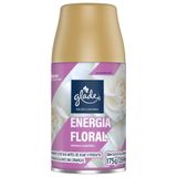 Odorizador De Ambiente Energia Floral Glade Automatic Frasco 269ml Spray Refil Edição Limitada