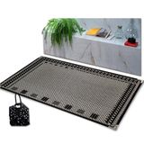Tapete Sisal Grande Antiderrapante Sala 2,00x2,50 Modelos S-