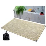 Tapete Sisal Grande Antiderrapante Sala 2,00x2,50 Modelos S-