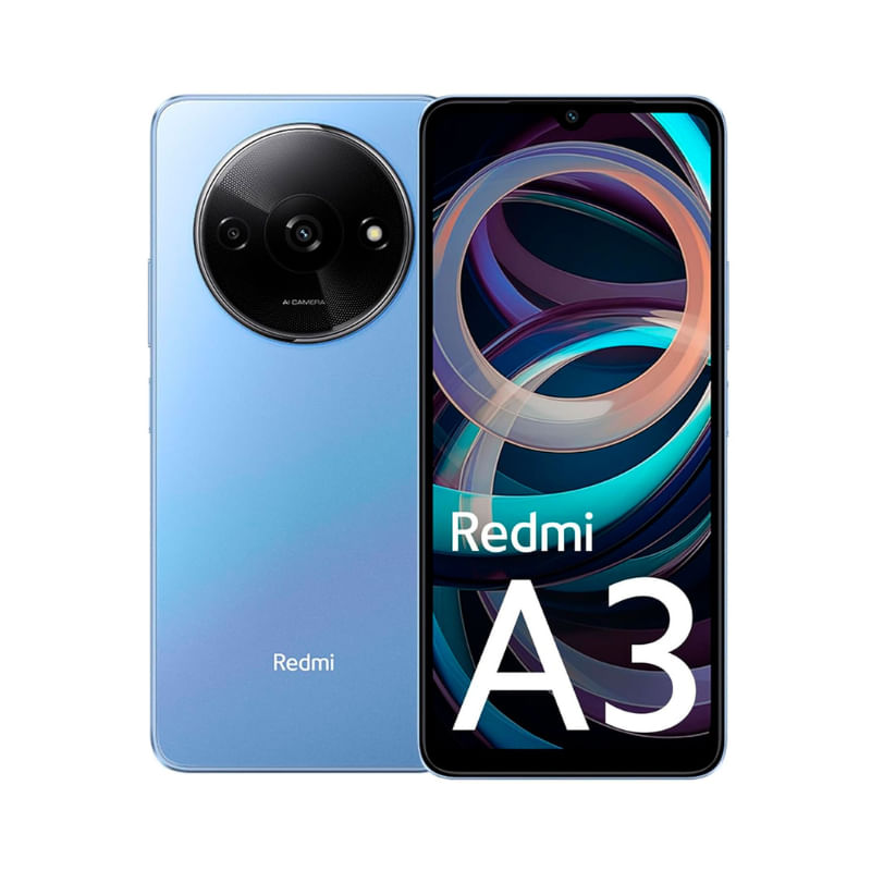 Smartphone Xiaomi Redmi A3 4gb Ram 128gb Rom Versão Global Azul