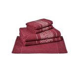 Jogo De Toalha Banhão 5 Peças Taj Hibisco Cavhome