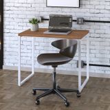 Mesa Para Escritório Office Estilo Industrial 90cm Kuadra