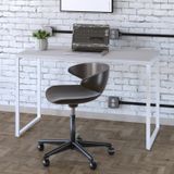 Mesa Para Escritório Office Estilo Industrial 120cm Kuadra