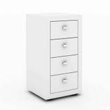 Gaveteiro 4 Gavetas Me4133 Tecno Mobili Branco