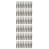 Kit 60 Plug P10 Macho Mono Com Mola Simples Dreamer