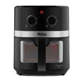 Fritadeira Air Fryer Com Visor Philco 9l Paf90 Redstone 127v