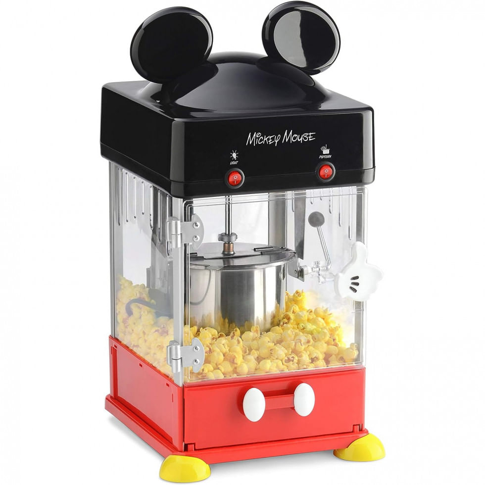 Mickey Pipoqueira Eletrica De Bancada 1.9kg, E, 110v, Disney Dcm 250, Vermelho