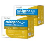 Kit 2 Colágeno Verisol Sachê + Q10 Maxinutri Manga Maracujá