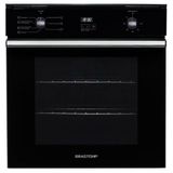 Forno de Embutir Elétrico Brastemp 84 Litros Preto com Convecção e Timer Touch B0C84AE220V