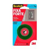 Fita Dupla Face 3m Fixa Forte, Scotch, Transparente, 24mmx2m