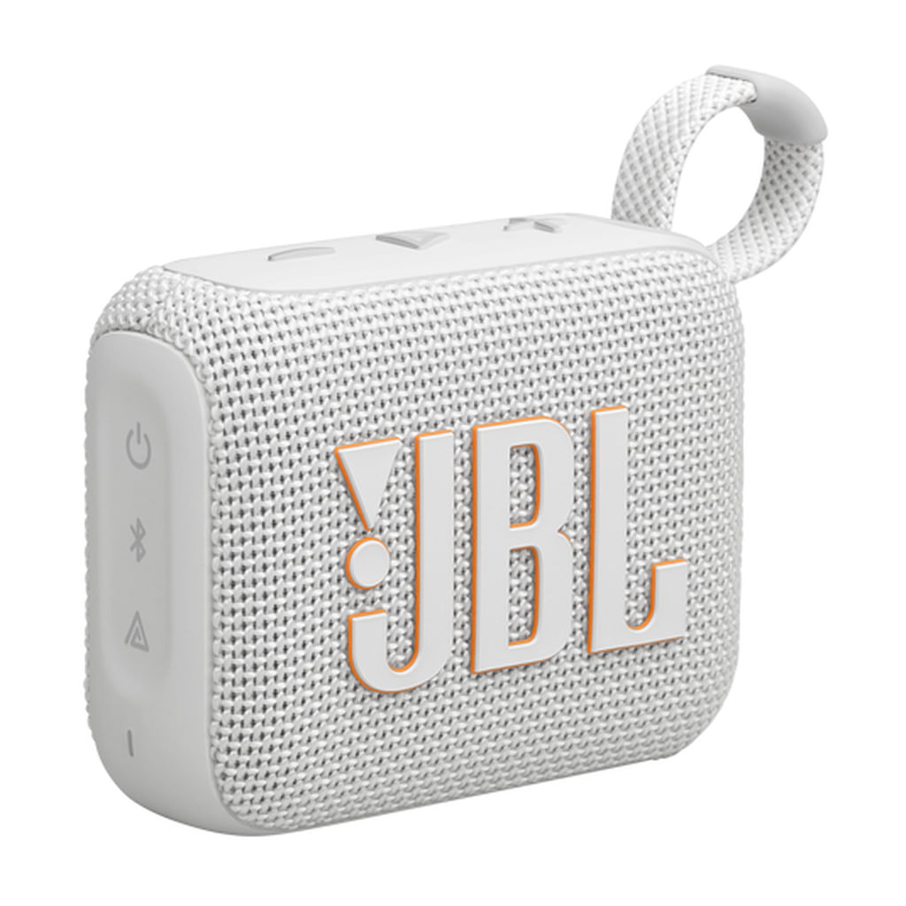 Caixa De Som Portátil Bluetooth Jbl Go 4 White Ip67