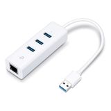 Adaptador Rede Ethernet Gigabit Hub Usb 3.0 3p Tp-link Ue330