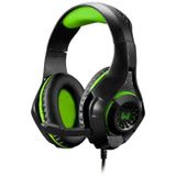 Headset Gamer Warrior Rama P3+USB Stereo Adaptador P2 LED