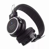 Fone de Ouvido Headphone Bluetooth Micro SD MP3 Rádio FM Preto
